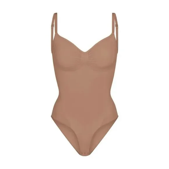 Skims Seamless Sculpt Brief Bodysuit In Sienna Size XL NWOT - Picture 1 of 6
